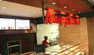 krispy kreme counter
